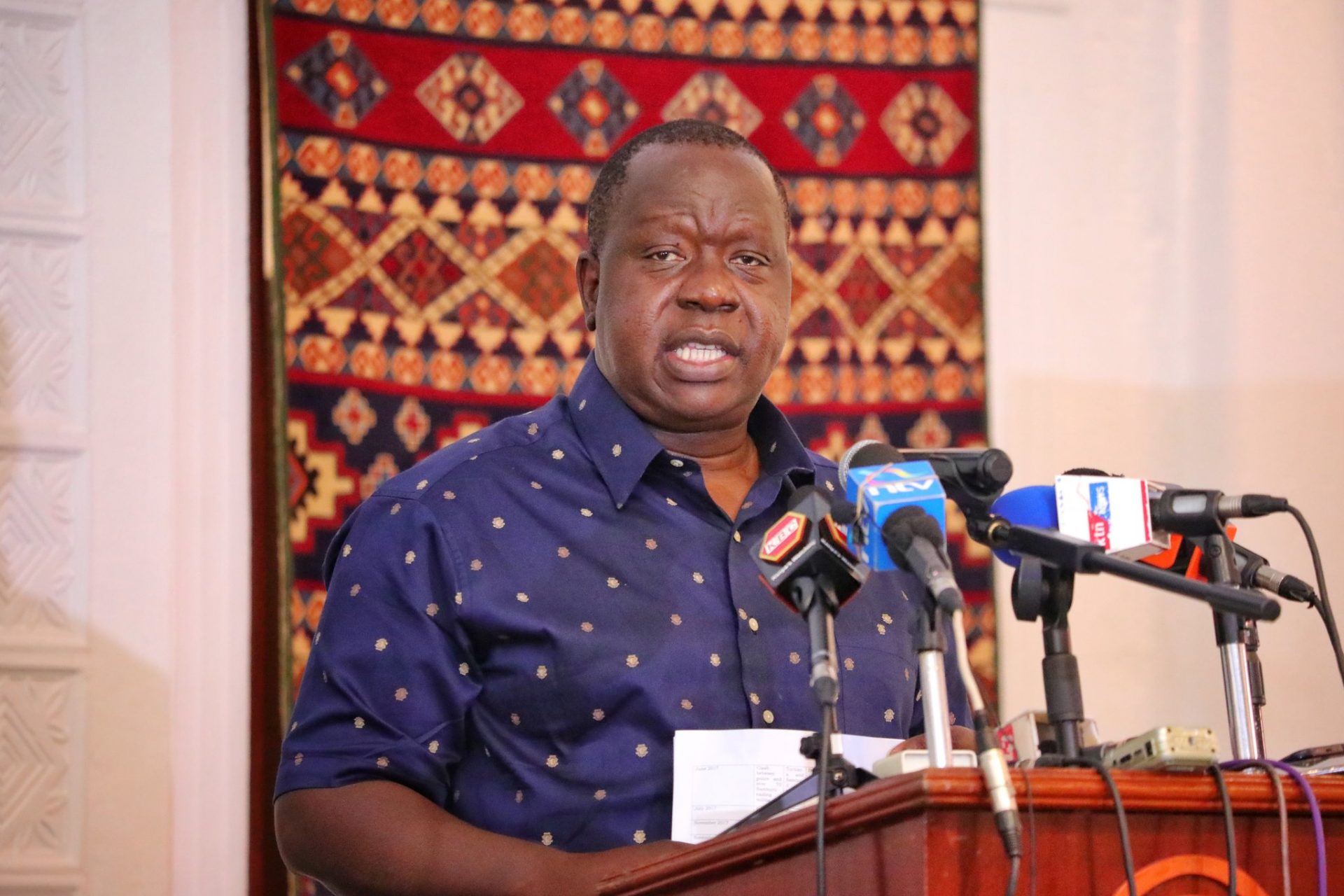 Matiang’i threatens to expose Ruto