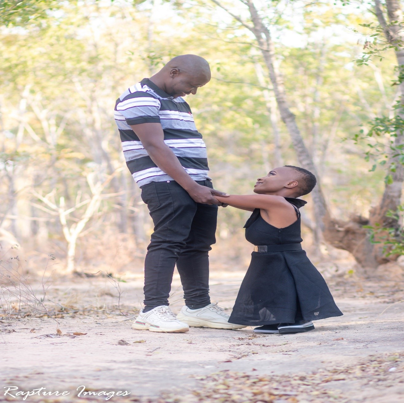 A physically challenged woman happily shares a love story that will make you believe in love.
