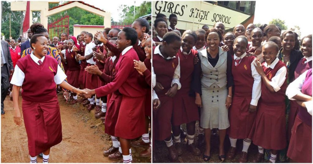 First Lady Mama Rachel Ruto attended Butere Girls High School. Photos: Rachel Ruto. Source: Twitter
