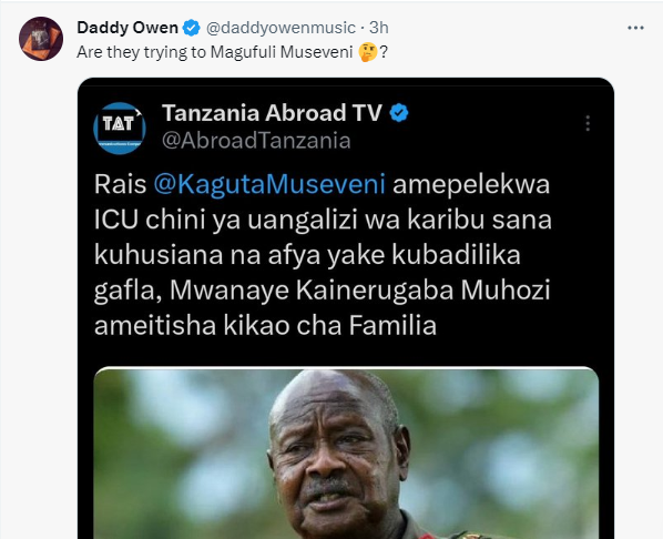 Museveni's Covid-19 Isolation