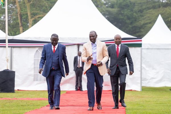 Ruto, Raila Co-Chair Joint Parliamentary Meeting at KCB Leadership Centre