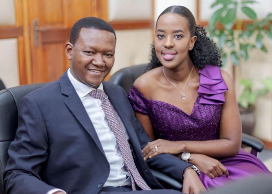 Lillian Ng'ang'a and Alfred Mutua